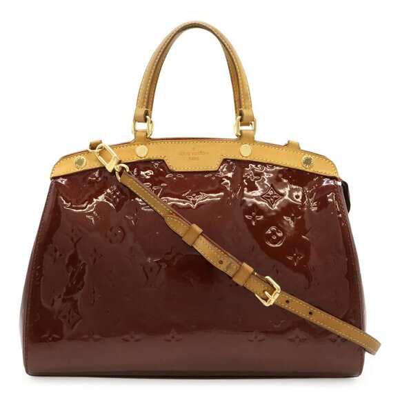 LOUIS VUITTON Red Monogram Shoulder Bag - Picture 2 of 10